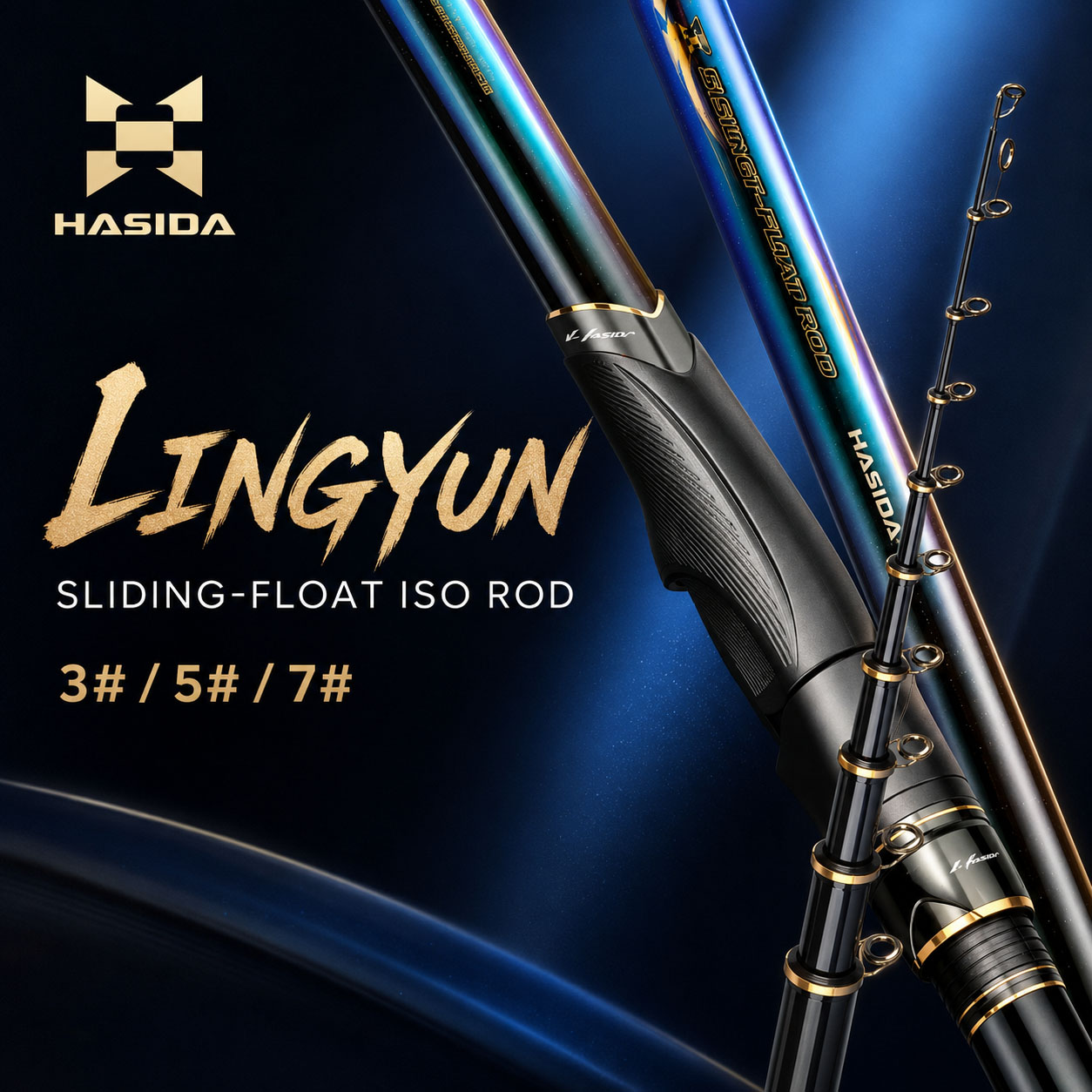 Kastking Reel Zephyr - Удочка HASIDA Ling Yun 40T из
