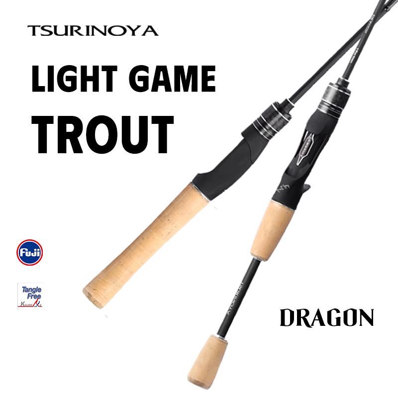 Kastking Reel Zephyr - Удилище TSURINOYA Light Trout Rod DRAGON