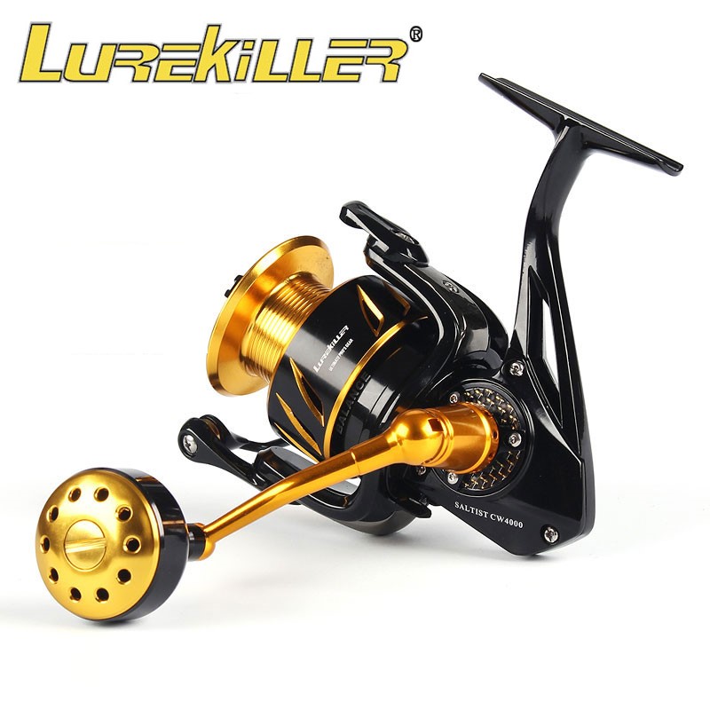 Surf Reel - Катушка Lurekiller Saltist CW, цельнометаллическая спиннинговая