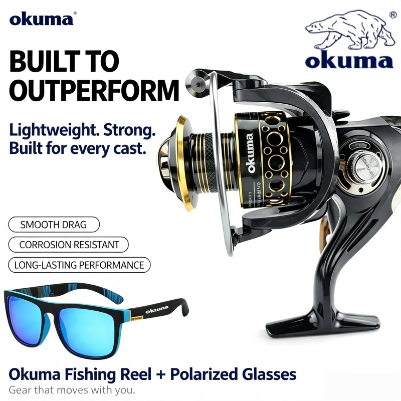 Спиннинговая катушка OKUMA, ул – обзор и цена Trolling Reel